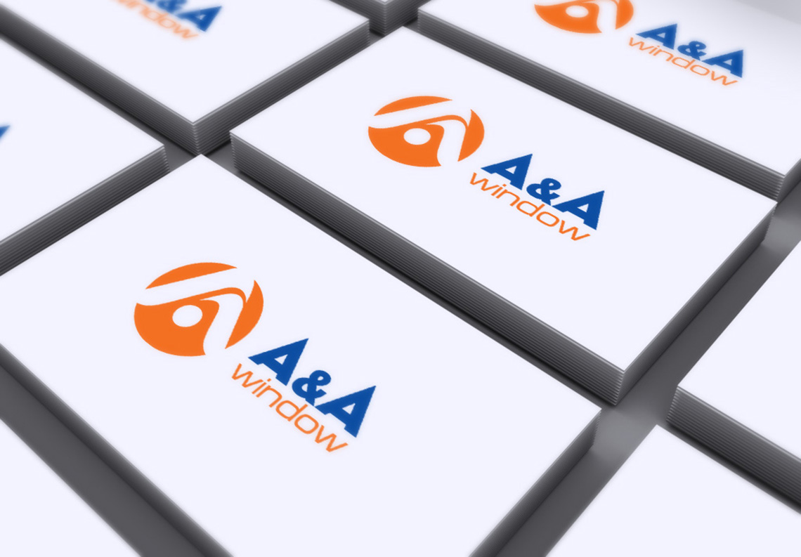 A&A Window - Thiết kế logo nhận diện thương hiệu Công ty Long Hảo